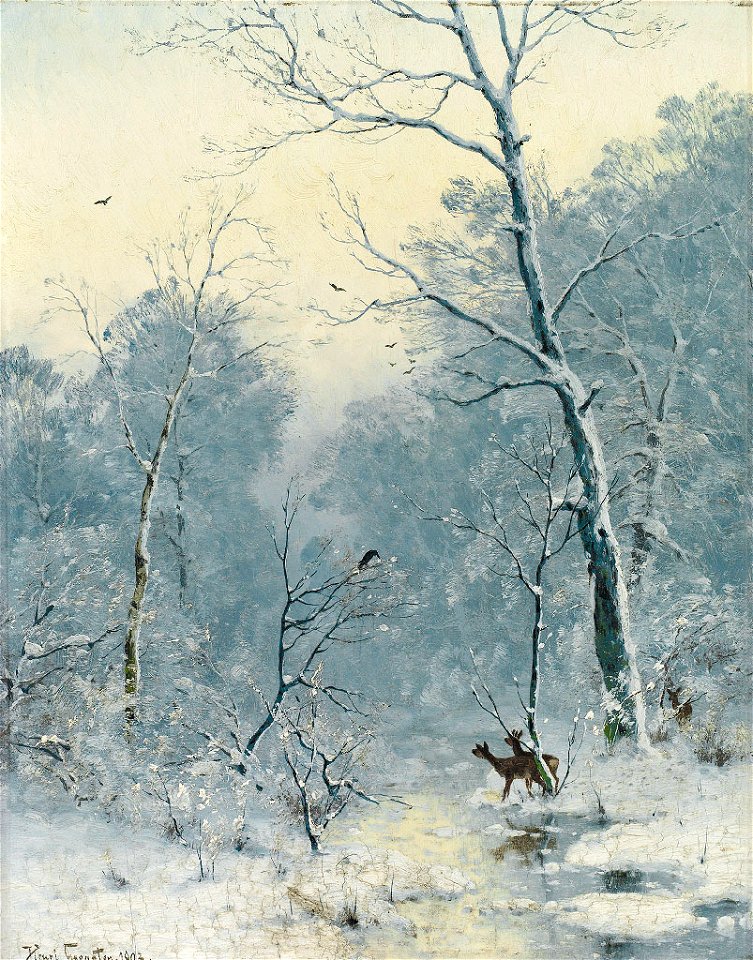 Heinrich Gogarten Winterlandschaft