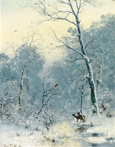 Heinrich Gogarten Winterlandschaft