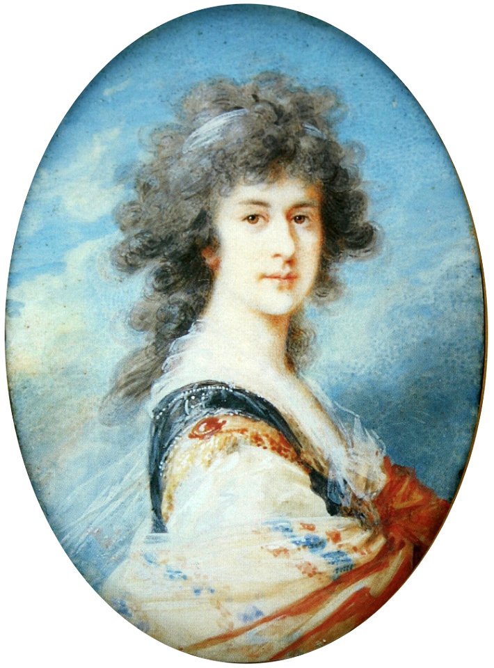Heinrich Friedrich Füger - Portret Panny Casanova