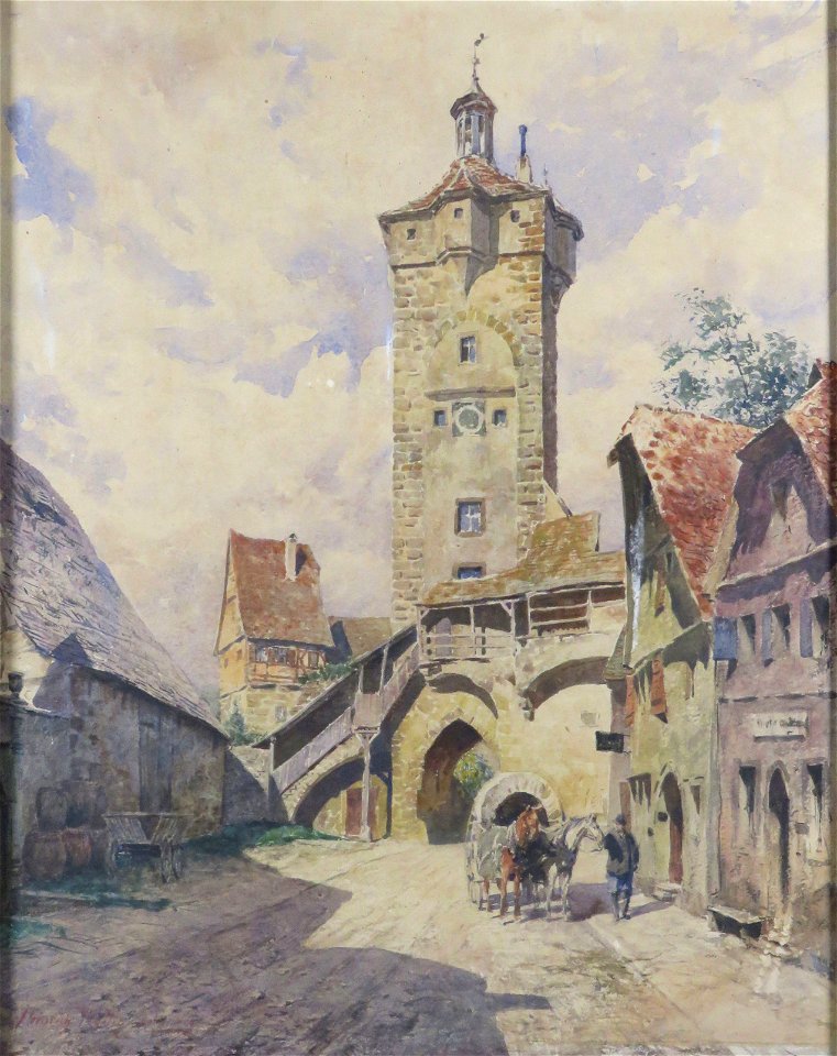 Heinrich Rettig Klingentorturm Rothenburg