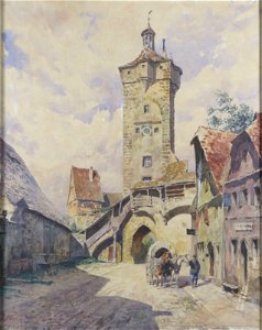 Heinrich Rettig Klingentorturm Rothenburg