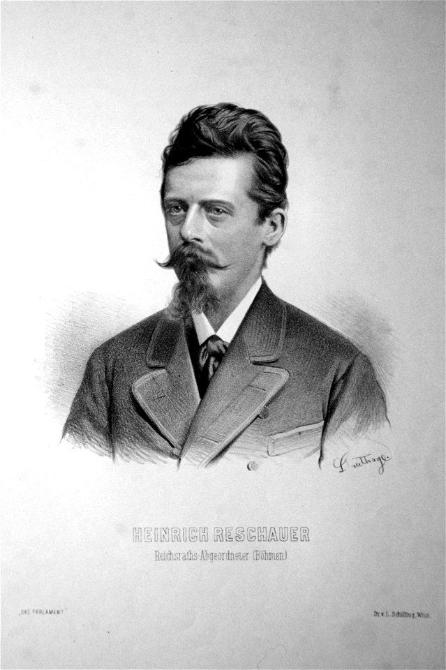 Heinrich Reschauer Litho