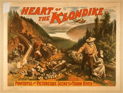 Heart of the Klondike written by Scott Marble. LCCN2014636230. Free illustration for personal and commercial use.