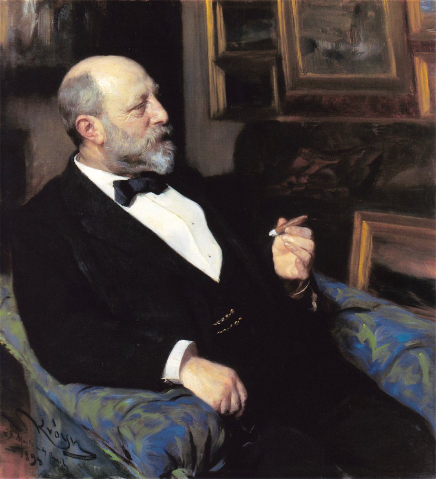 Heinrich Hirschsprung by Peder Severin Krøyer