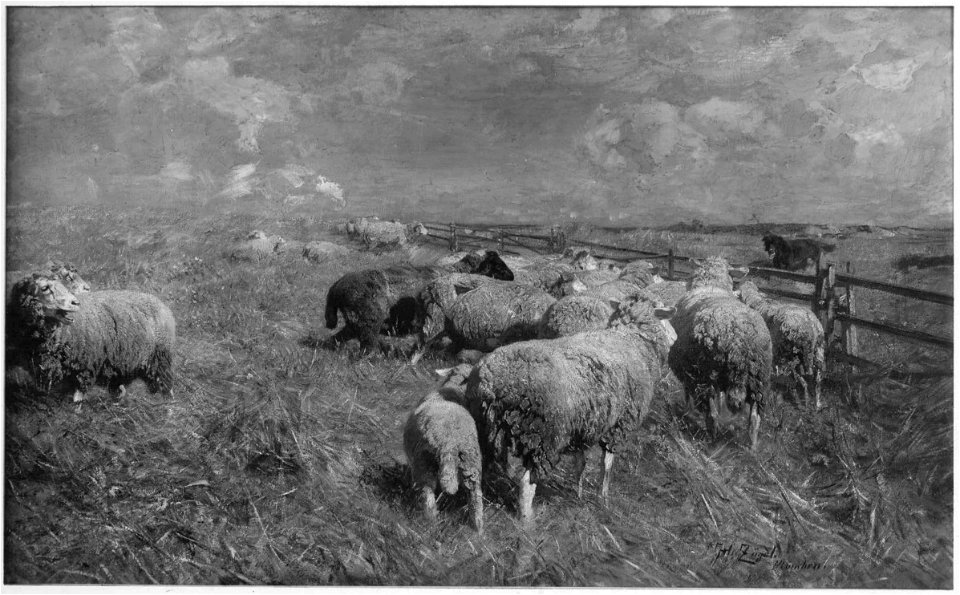 Heinrich von Zügel - In Erwartung - 7889 - Bavarian State Painting Collections