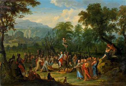 Heinrich van Waterschoot Einzug in Jerusalem