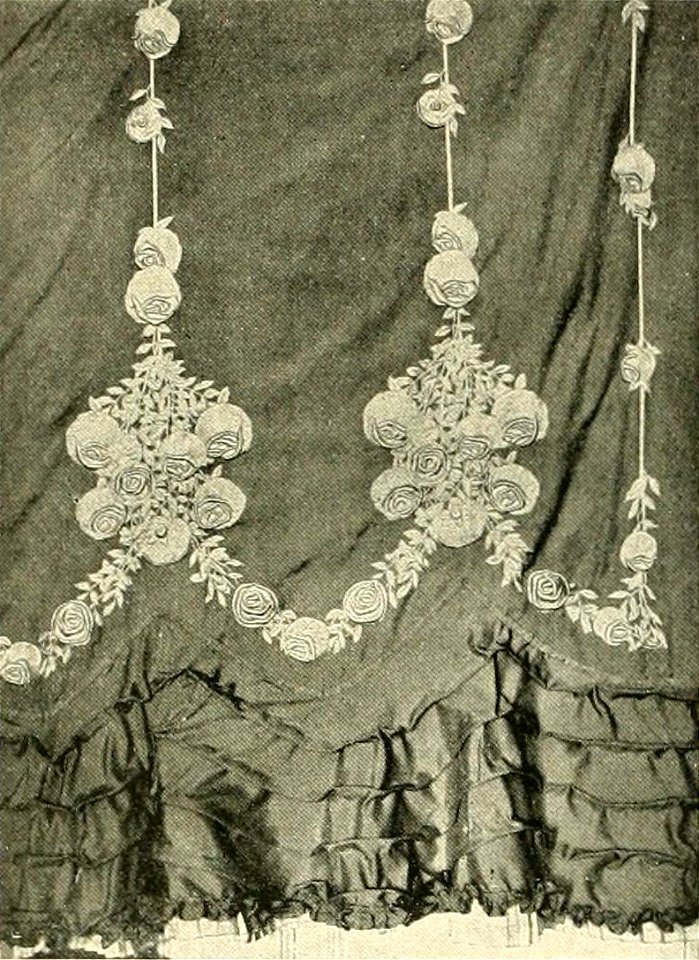 Heinrich Vogeler Vorhänge im Salon 1901