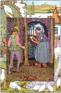 Heinrich Vogeler - Illustration Jorinde und Joringel