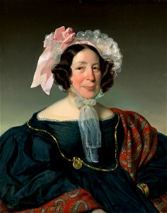 Heinrich Schlesinger - Brustbild einer Wiener Bürgersfrau - 4625 - Österreichische Galerie Belvedere