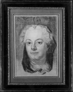 Hedvig Elisabet Sack (1708-1760), friherrinna, gift med greve Nils Bielke (Gustaf Lundberg) - Nationalmuseum - 40144