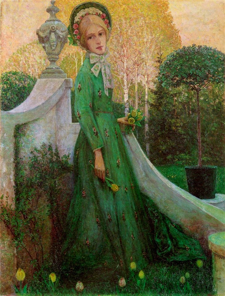 Heinrich Vogeler Frühlingsabend 1901