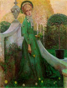 Heinrich Vogeler Frühlingsabend 1901