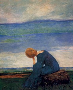 Heinrich Vogeler Sehnsucht (Träumerei) c1900