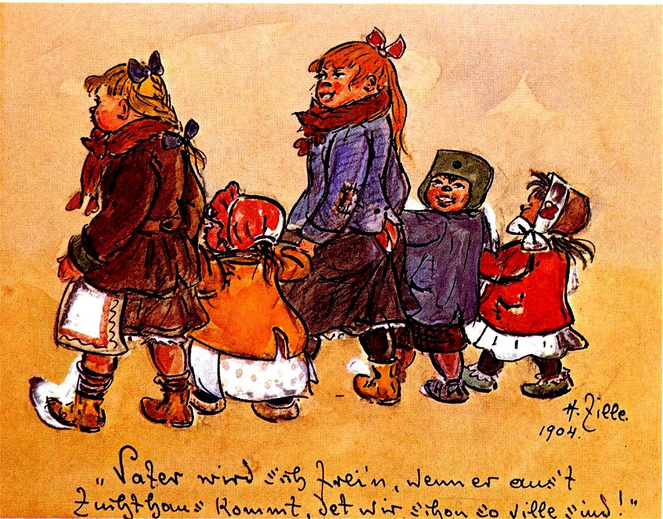 Heinrich Zille ville Kinder