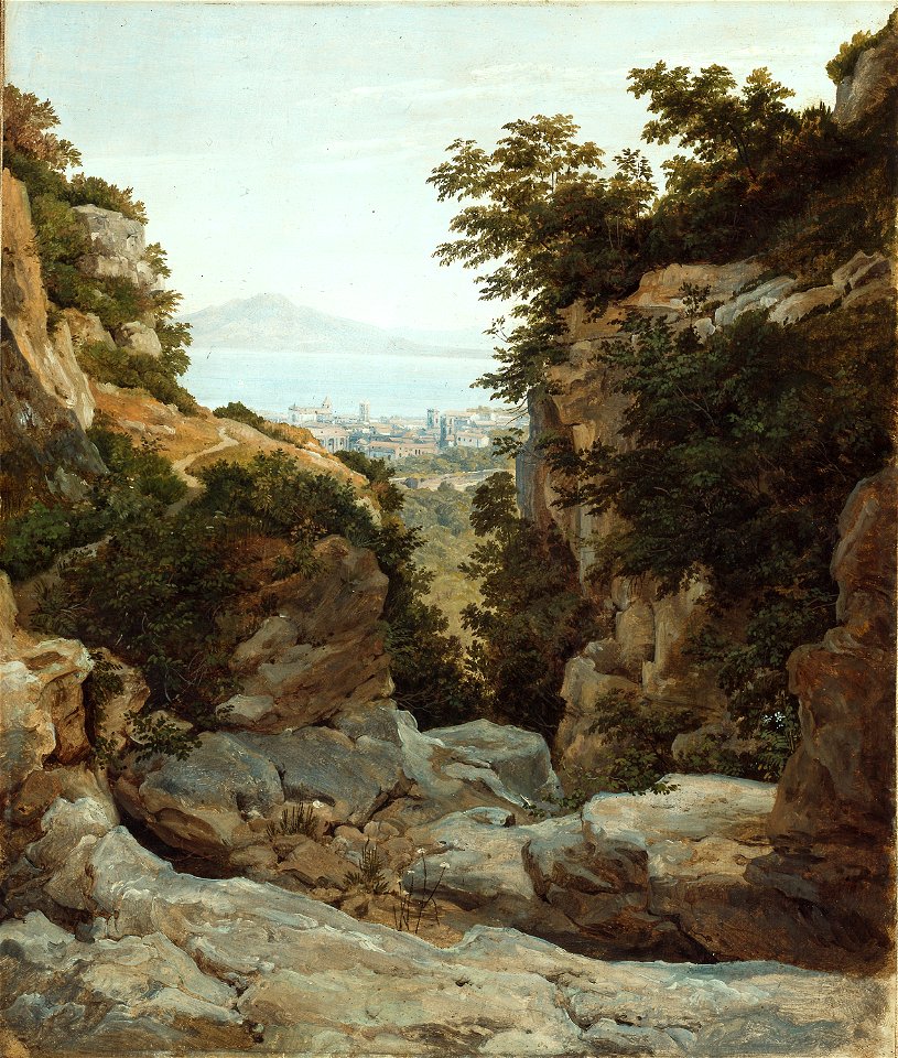 Heinrich Reinhold - Italian Landscape - 1986.1282 - Art Institute of Chicago