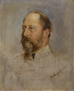 Heinrich von Angeli Edward VII study 1890