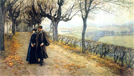 Heiligenkreuz - Kreuzweg um 1880