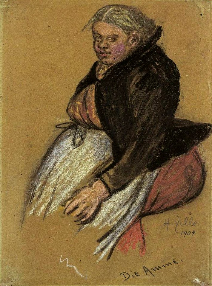 Heinrich Zille Die Amme