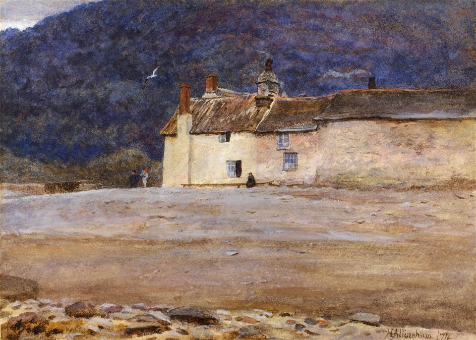 Helen Allingham - The Last House in Lynmouth