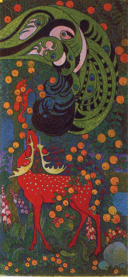 Heinrich Vogeler Melusine Tritychon c1910 img03