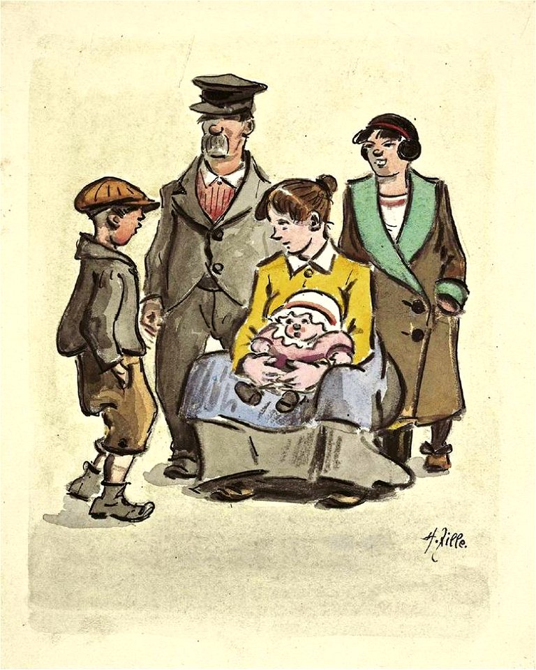 Heinrich Zille Der Familienrat