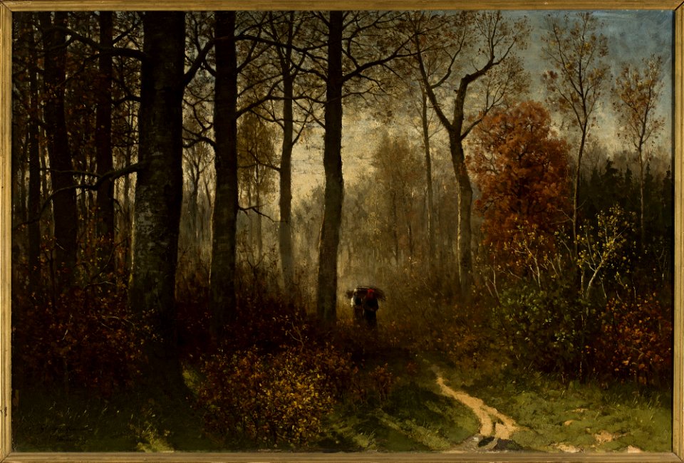 Heinrich-Ludwig von Gleichen-Russworm - Women in the forest carrying brushwood - M.Ob.1998 MNW - National Museum in Warsaw
