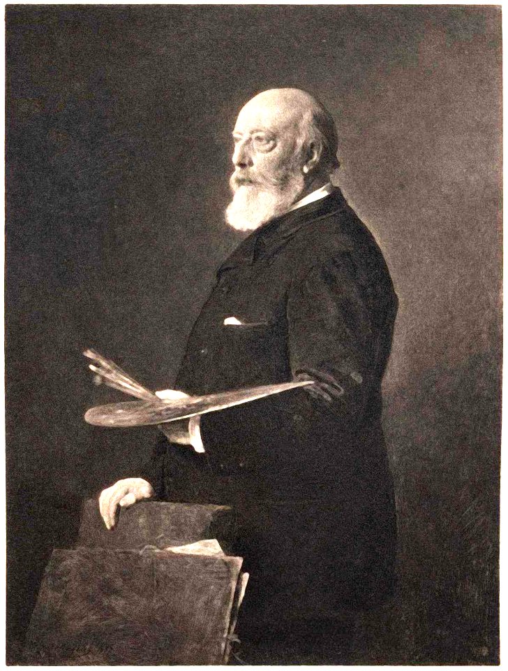Heinrich von Angeli Professor Andreas Achenbach