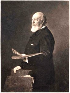 Heinrich von Angeli Professor Andreas Achenbach