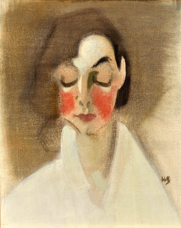 Helene Schjerfbeck - Rosy-Cheeked Girl