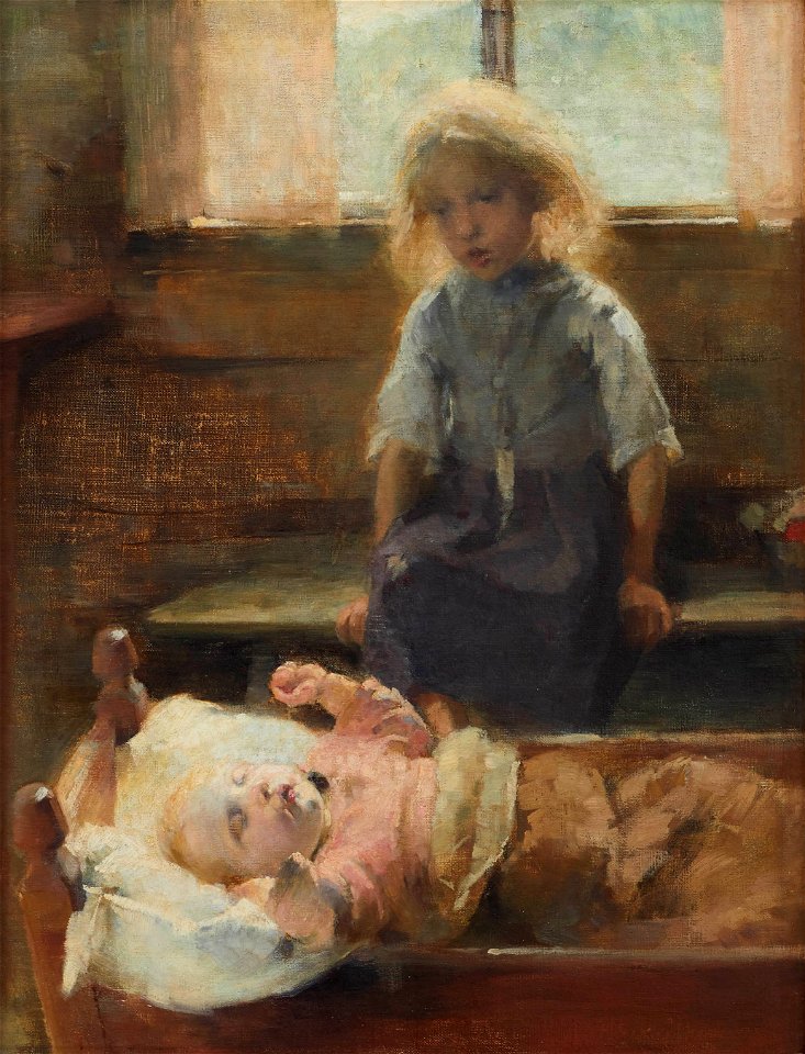 Helene Schjerfbeck - Lullaby