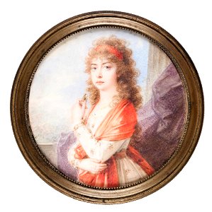 Heinrich Friedrich Füger - Unknown woman - NMB 1388 - Nationalmuseum