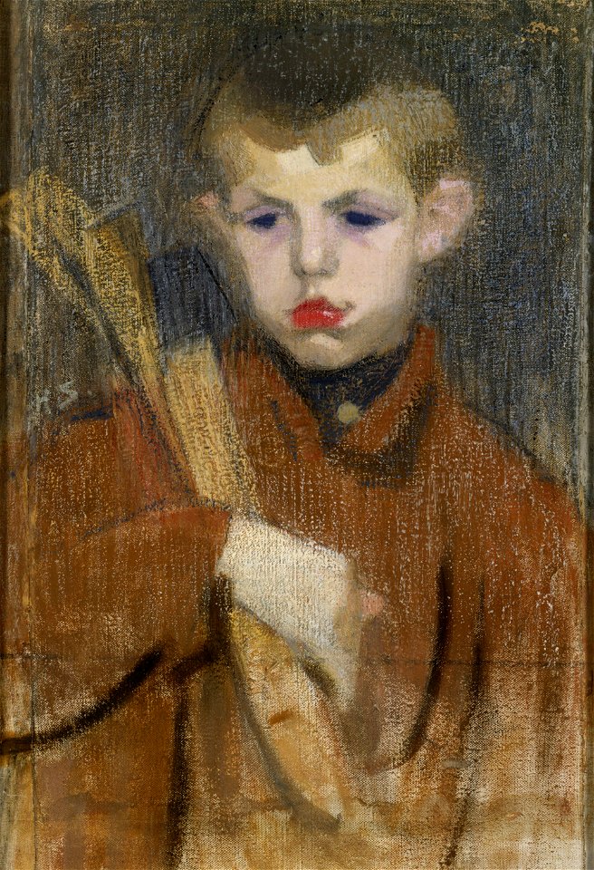 Helene Schjerfbeck - The Woodcutter I - A-1998-157 - Finnish National Gallery