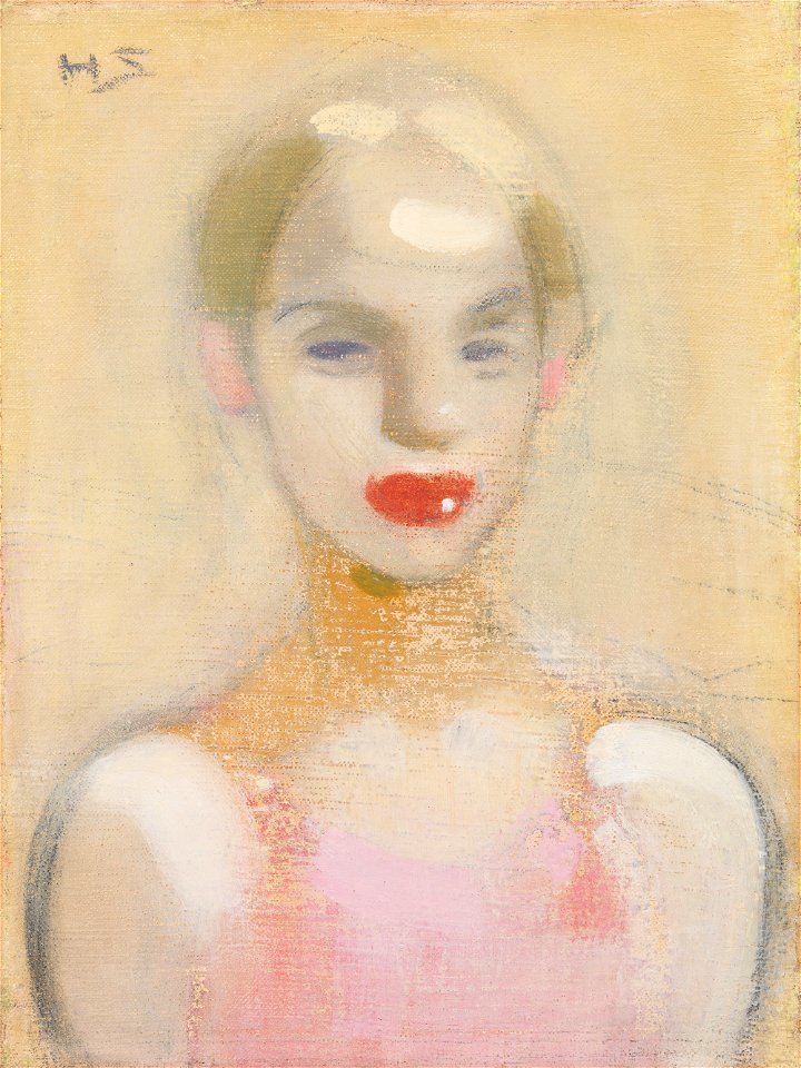 Helene Schjerfbeck - Circus Girl - A-2005-140 - Finnish National Gallery