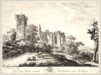 Heimlich, Ruines de Truttenhausen, 1775