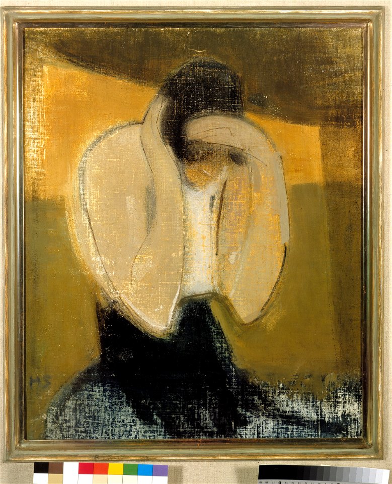 Helene Schjerfbeck - The Gipsy Woman - A-2005-108 - Finnish National Gallery