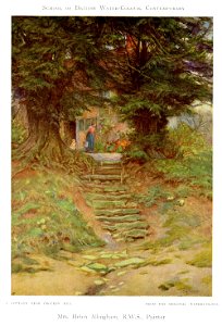 Helen Allingham, R.W.S. - A Cottage Near Crocken Hill