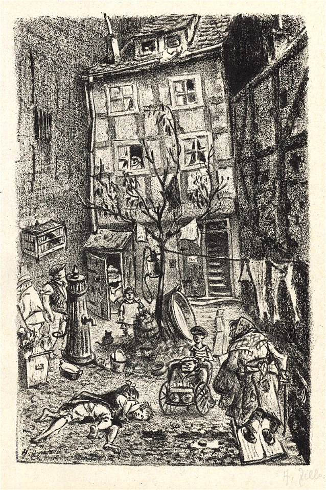 Heinrich Zille Hof im Scheunenviertel