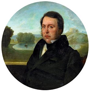 Heinrich Christoph Kolbe Portrait Theodor Hasselkuss 1834