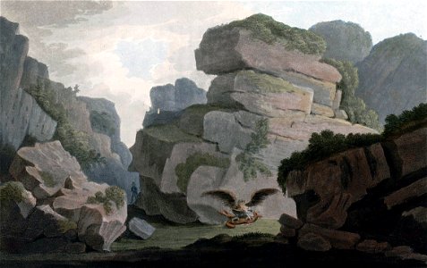 Heliesund, a Pass between the Rocks (JW Edy plate 07)