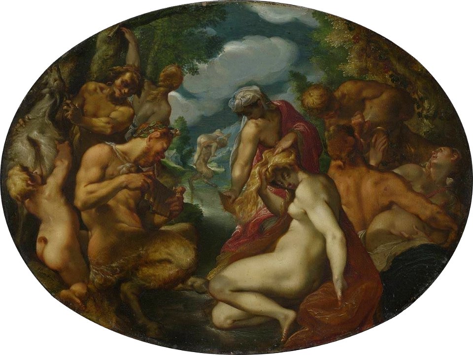 Joseph Heintz d. Ä. - Satyrn und Nymphen (1599)