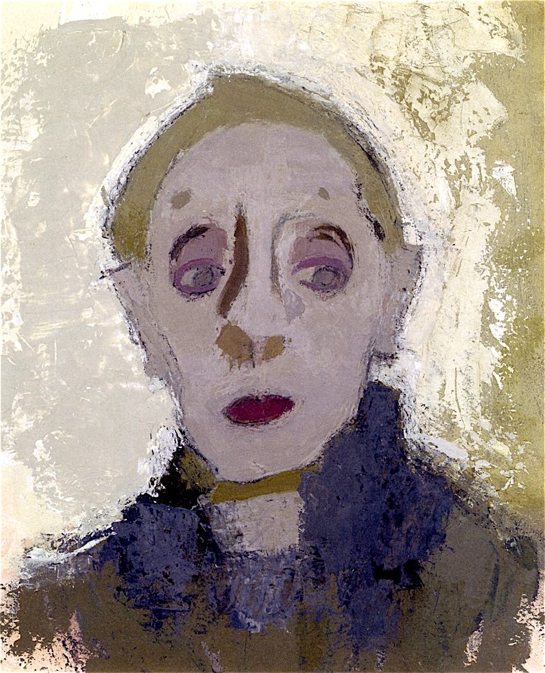 Helene Schjerfbeck - self portrait 1942