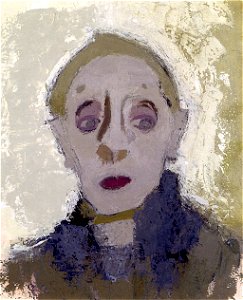 Helene Schjerfbeck - self portrait 1942