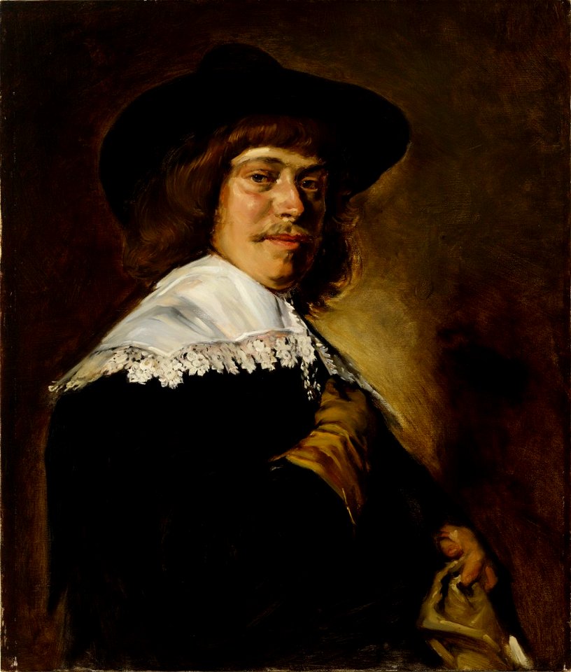Helene Schjerfbeck afterr Frans Hals - Portrait of a Man with a Glove