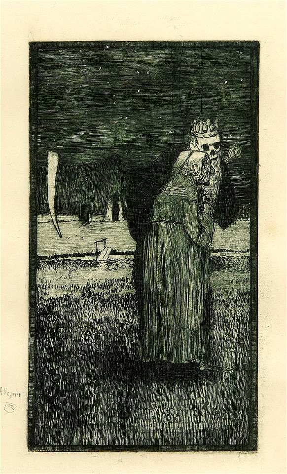 Heinrich Vogeler Tod und Alte