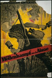 Hell fight at the aisne river