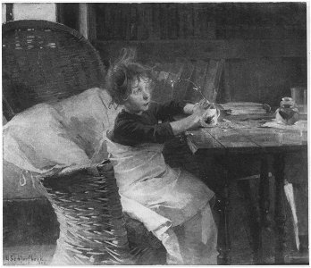 Helene Schjerfbeck Genesendes Kind