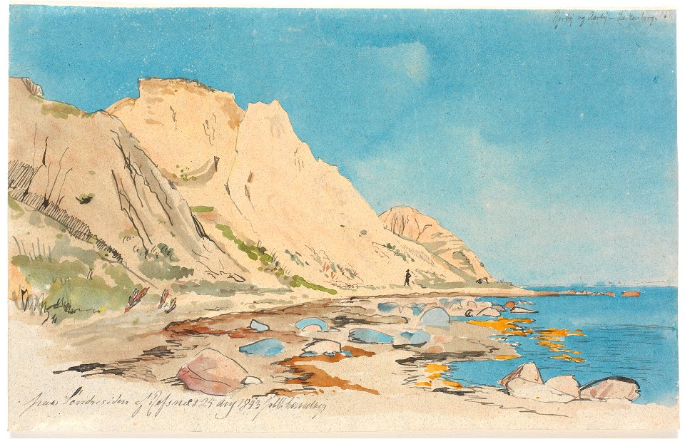 Hellede Klint, Refsnæs, 1843