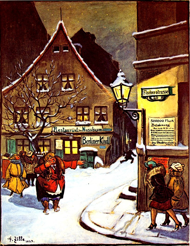 Heinrich Zille Fischerstraße Berlin