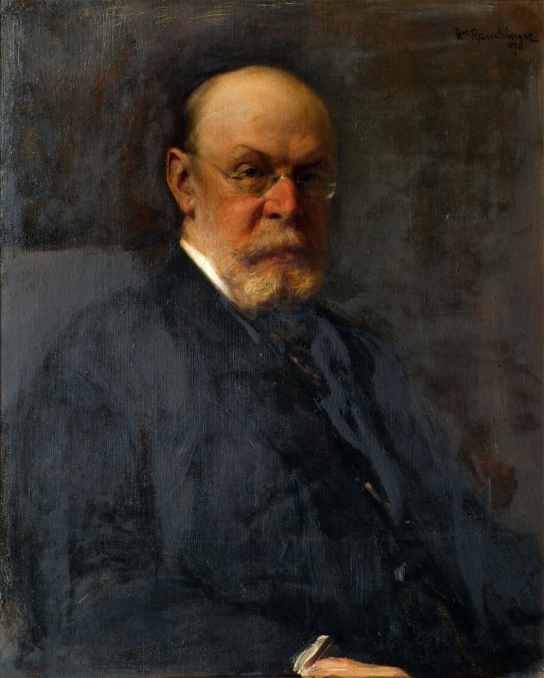 Heinrich Rauchinger - Der Sektionschef Alfred Ritter von Bernd - 857 - Österreichische Galerie Belvedere