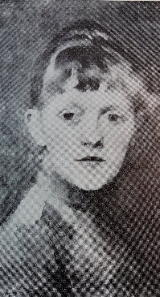 Helene Schjerfbeck självporträtt 1885